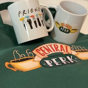 New Unused Central Perk Friends Coffee Mug Ceramic